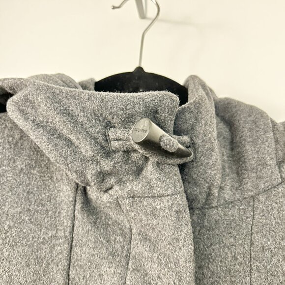 Babaton Aritzia Brady Wool Short Peacoat Jacket in Gray Size L - Picture 7 of 10